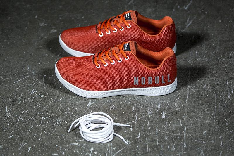Nobull Burnt Orange Men's Trainers Orange | USA T1241C